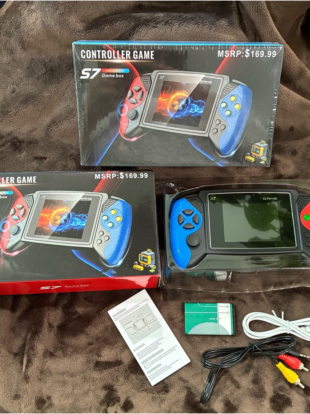 S7 Digital Game Player - Handheld Game Console
